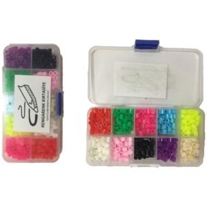 Alternative view of Ütü Ile Yapışan Boncuk 5mm 1000 Adet + Boncuk Dizme Tezgahı