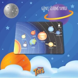 Ahşap Güneş Sistemi Bultak 25x18cm