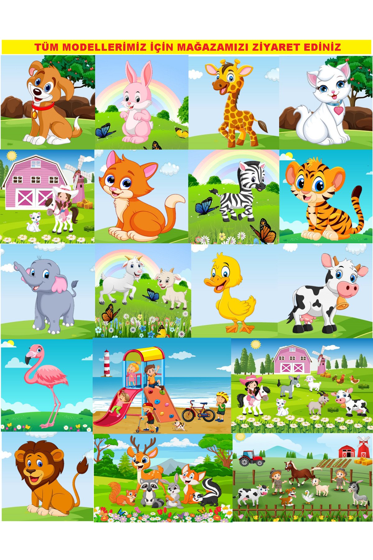 Ahşap Puzzle Ilk Yapbozum 3 Adet 4 Parçalı 14x14cm - Görsel 5