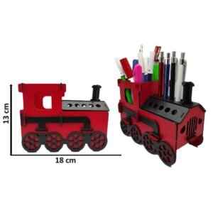 Ahşap Kalemlik Tren