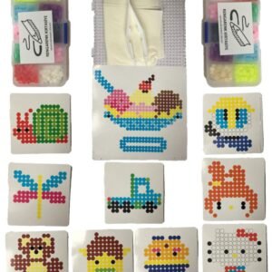 Tasarımc Boncuk Seti 1000 Boncuk 5mm (2 KUTU KARE SET)