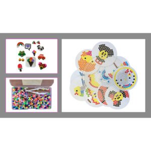 Tasarımcı Boncuk Seti 10 Model Kartı 1500 Boncuk (5mm)
