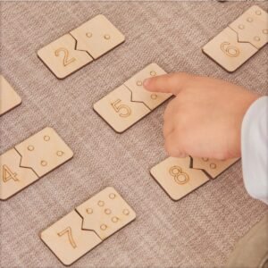 Eğitici Ahşap Alfabe Ve Sayı Eşleştirme