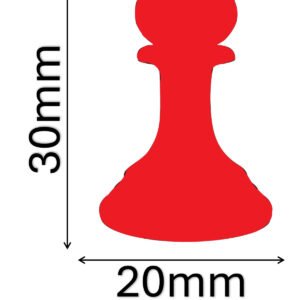 Alternative view of Kızma Birader Piyon Seti ( 16 Piyon ve 1 Zar )