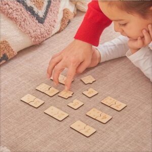 Eğitici Ahşap Sayılar Eşleştirme