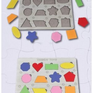 Alternative view of Ahşap Şekiller Bultak 18x25cm