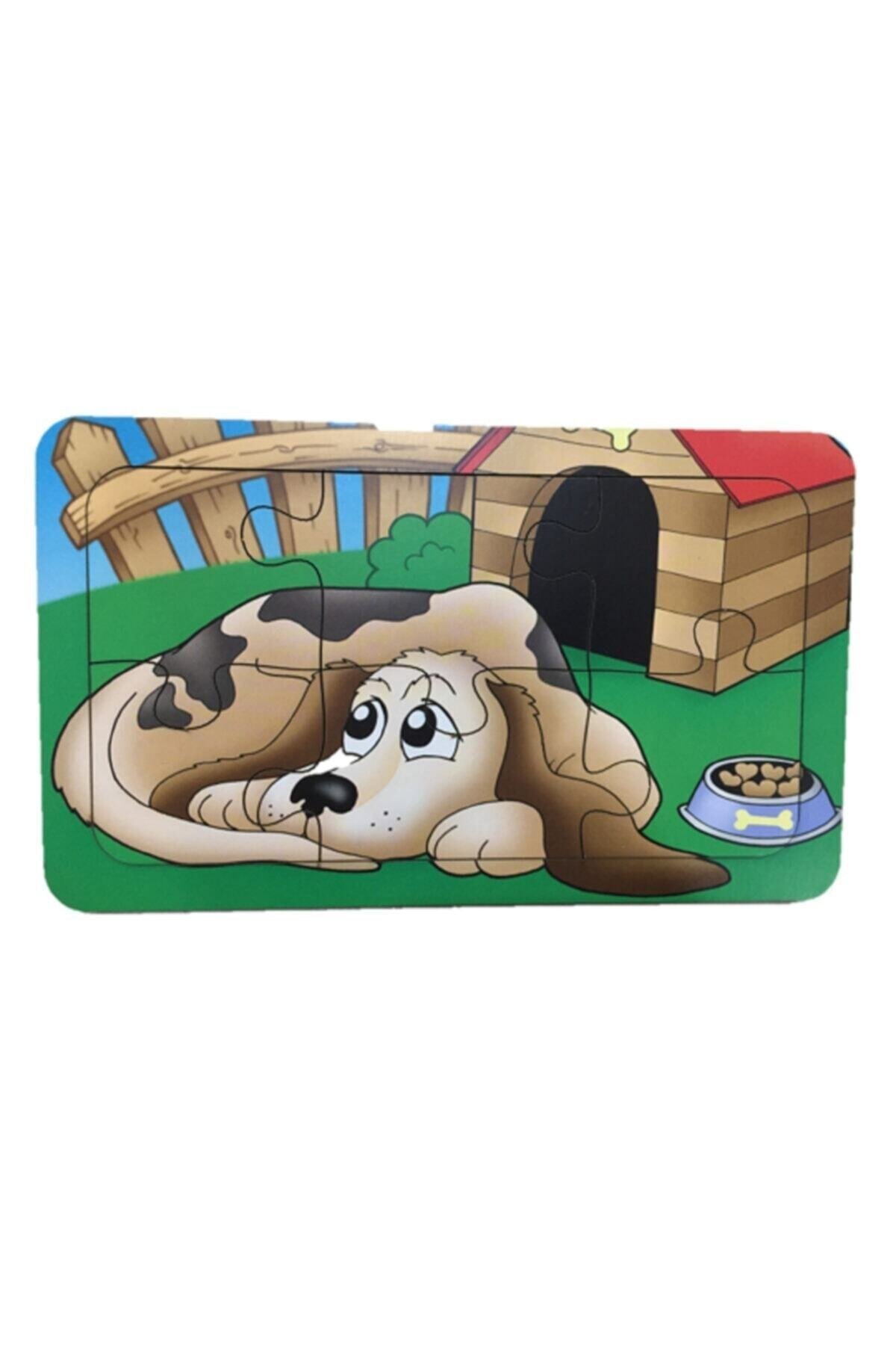 Ahşap Puzzle Ilk Yapbozum 3 Adet 6 Parçalı 18x11cm - Görsel 2