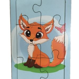 Alternative view of Ahşap Puzzle Ilk Yapbozum 3 Adet 6 Parçalı 18x11cm