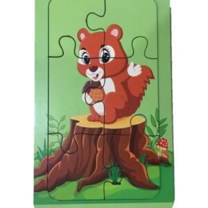 Alternative view of Ahşap Puzzle Ilk Yapbozum 6 Adet 6 Parçalı 18x11cm