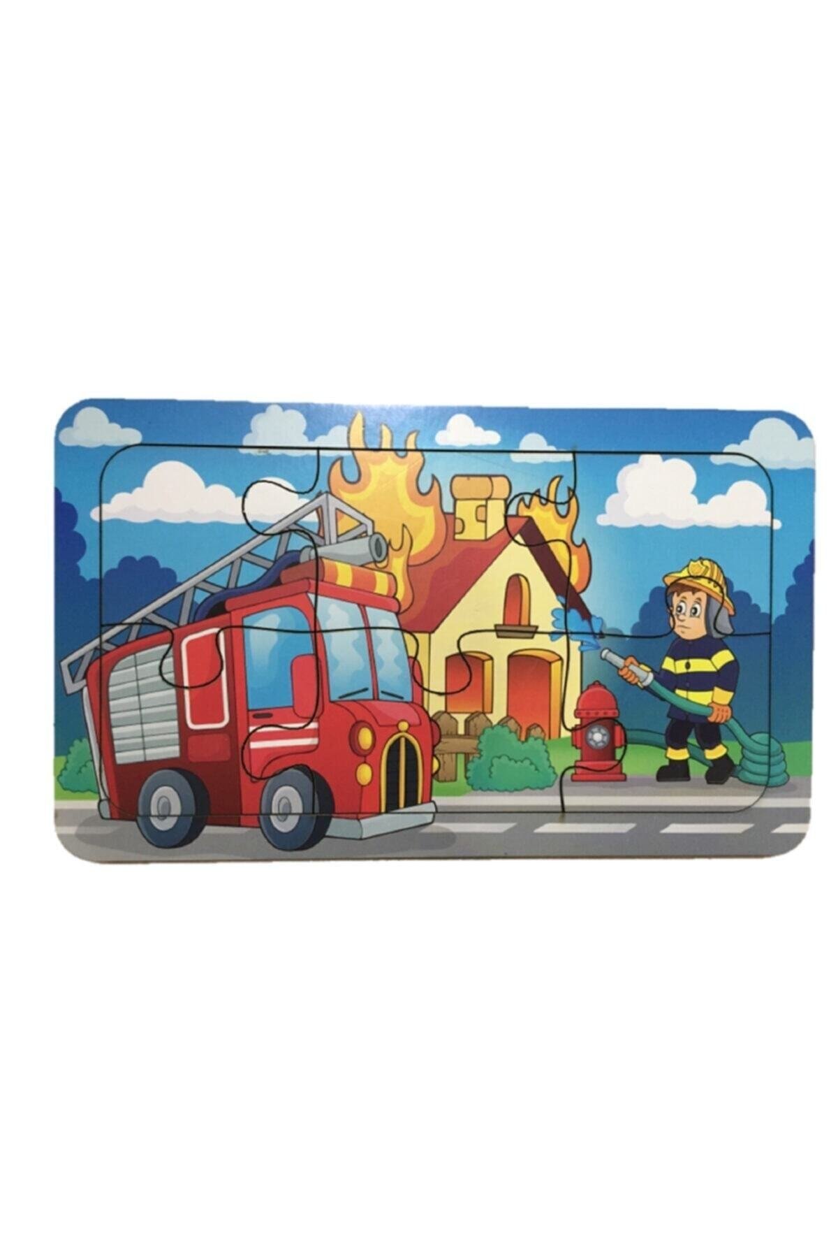 Ahşap Puzzle Ilk Yapbozum 3 Adet 6 Parçalı 18x11cm - Görsel 3