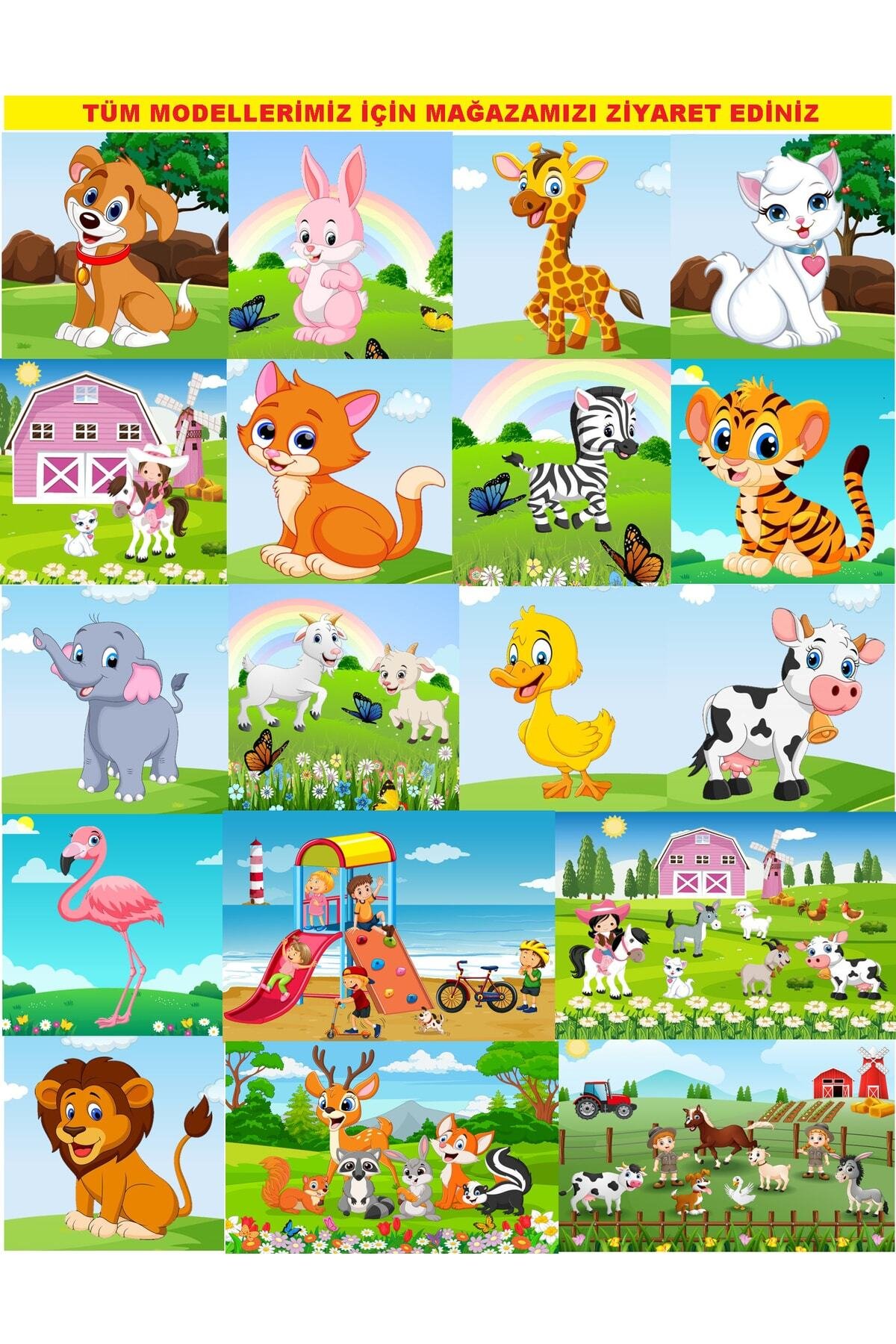 Ahşap Puzzle Ilk Yapbozum 3 Adet 6 Parçalı 18x11cm - Görsel 5